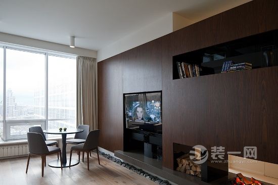 现代简约风格装修设计 打造一室一厅装修的视觉扩容