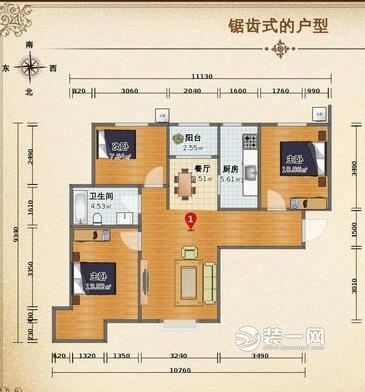 风水不好的十大户型设计图