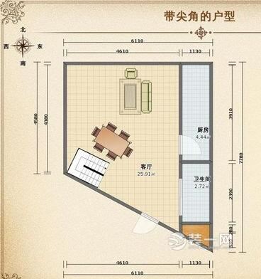 风水不好的十大户型设计图