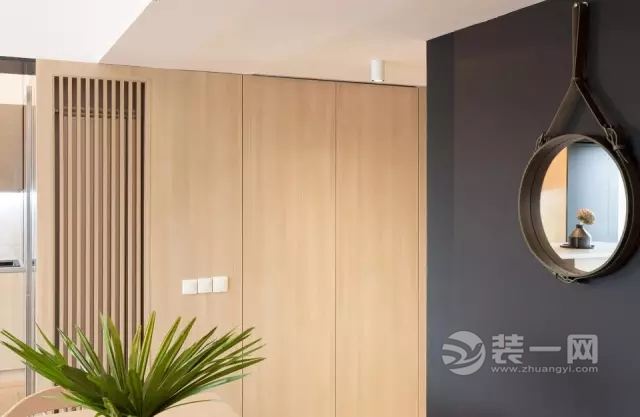 120㎡中式风格时尚原木两居室装修效果图