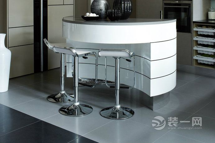 南宁装饰公司分享"心机装" 7平米小户型厨房现代风格装修设计效果图