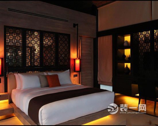 中式古风卧室装修效果图