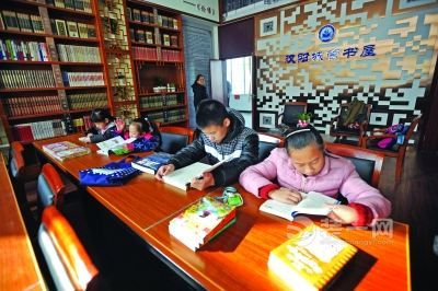 汉阳区城管委书屋正式开放 简装修能容纳20位职工子女