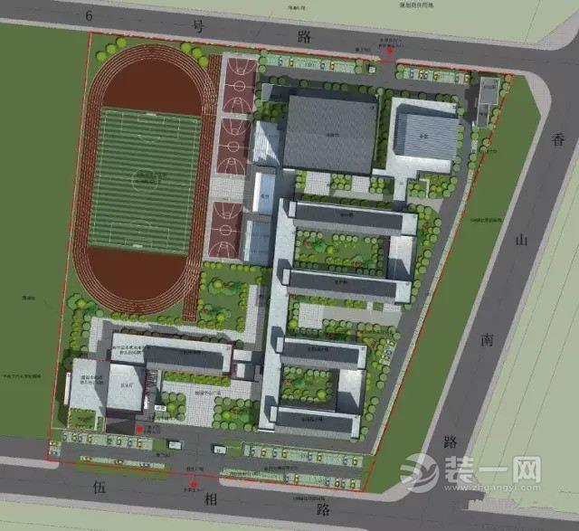 苏州新校规划设计效果图