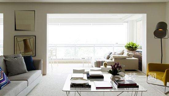 现代风单身公寓设计 绵阳装修网打造出宽敞生活空间