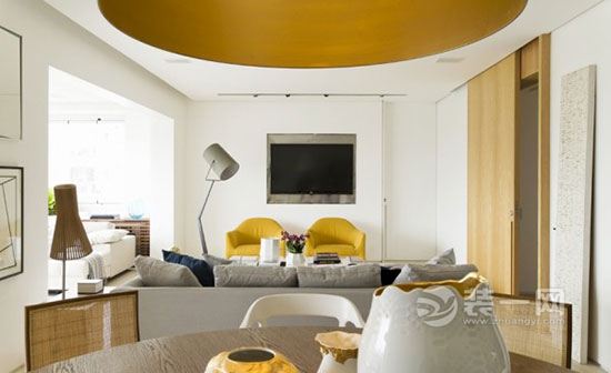 现代风单身公寓设计 绵阳装修网打造出宽敞生活空间