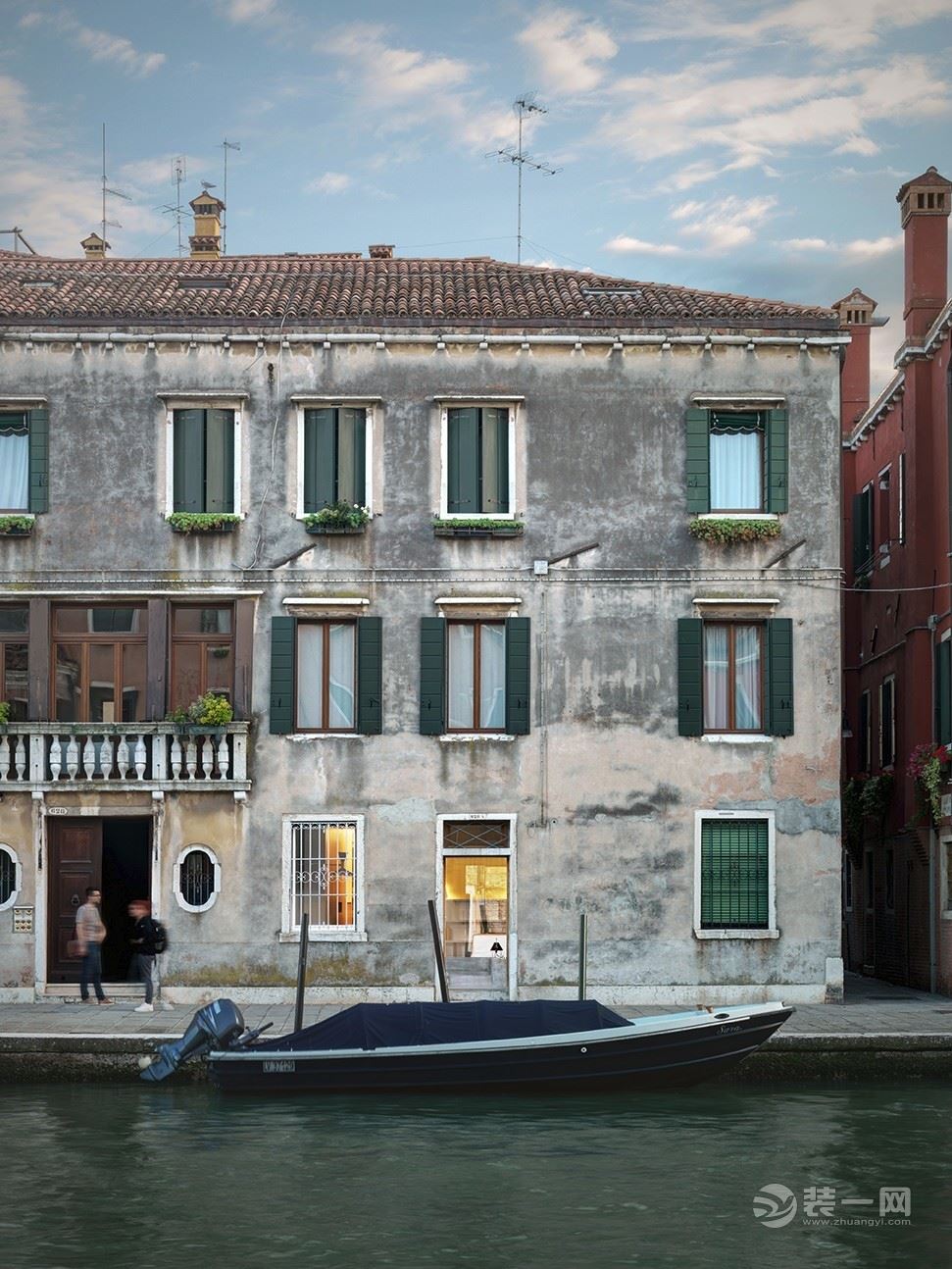 装修网分享水下之城威尼斯SAN GIOBBE+160住宅设计