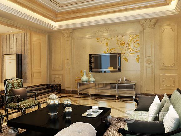 现代风格客厅装修设计效果图现代风格客厅石材装修设计效果图