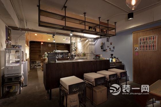 工业风格咖啡厅装修效果图