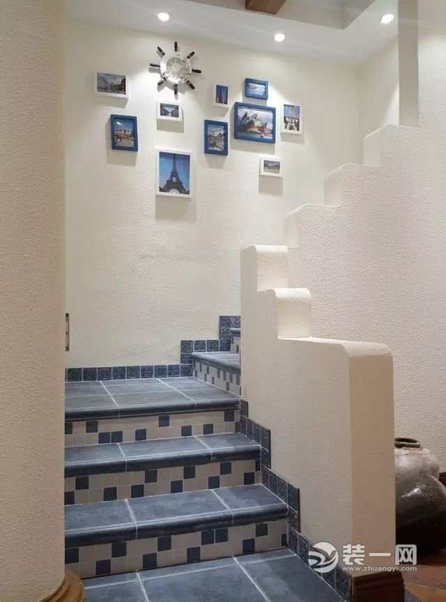 11款用瓷砖铺就美丽楼梯装修效果图