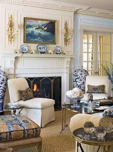 9款青花瓷元素装饰客厅案例