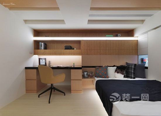 厦门装修网推荐小户型公寓装修 大气有格调空间设计
