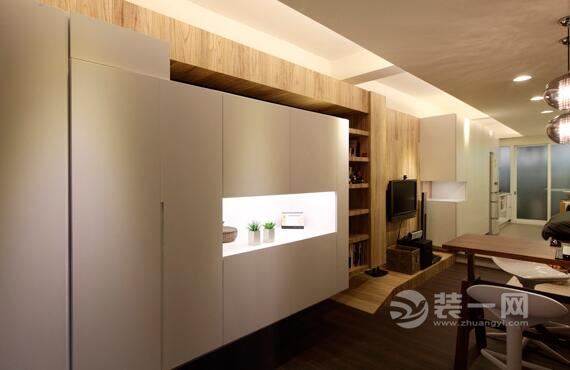 一居室小户型装修图 成都装修公司优质单身公寓设计