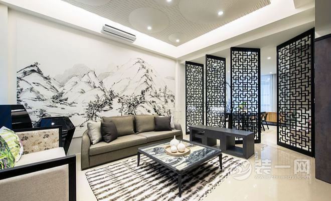独爱中国风 巴中装一网力荐中式客厅装修设计案例