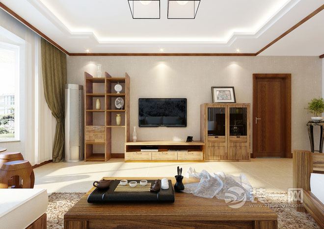 独爱中国风 巴中装一网力荐中式客厅装修设计案例