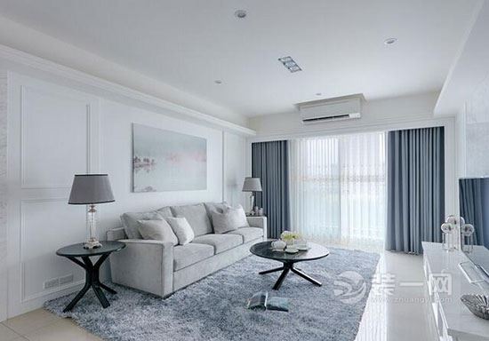 泰安装修公司99平两居室设计案例 展示生动纯色空间