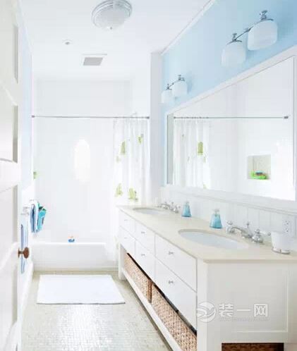 小户型卫浴间的巧妙装修设计效果图