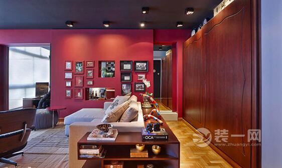 霍山装饰大胆配色划空间 亮色个性公寓设计