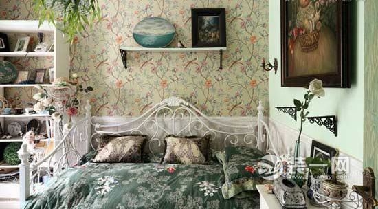贴近大自然的美好 60平米森女气质卧室装修设计案例