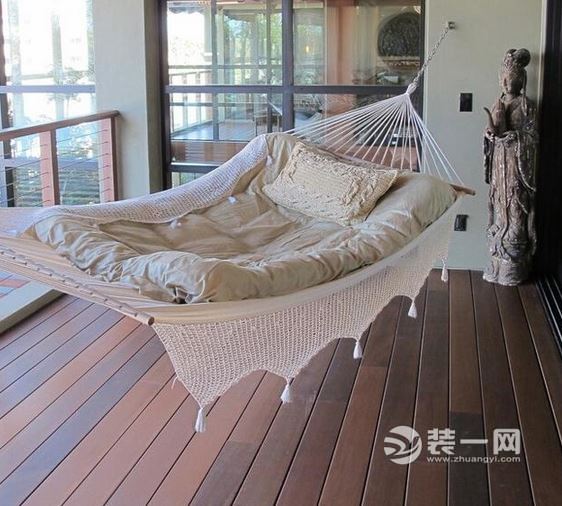 各式各样的吊床设计 让你的小家“荡漾”起来吧！
