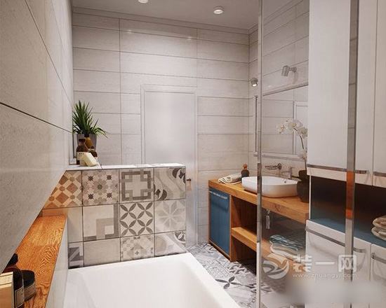 天津装修网分享完美的格局划分 两居室户型装修设计 