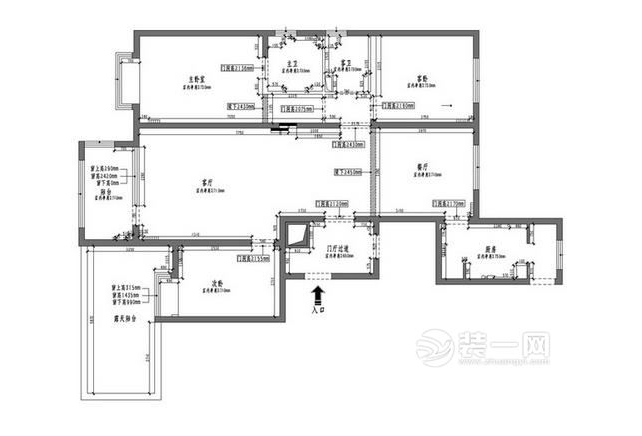 170平米装修预算15万 岳阳装修网现代简约婚房效果图