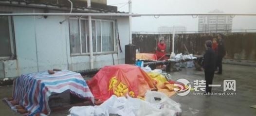 屋顶违建终被拆 上海一小区百户居民不再住“水帘洞”