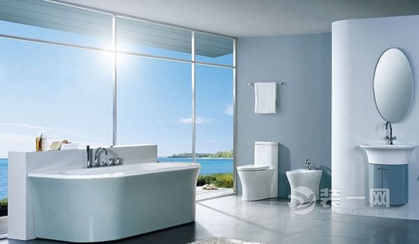 现代风格整体卫浴间装修设计效果图