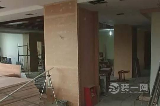 商铺装修疑砸承重墙被投诉 九江豪庭业主担惊受怕