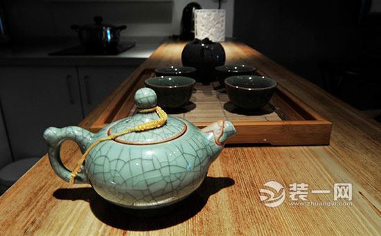 160平loft中式混搭风格大户型复式装修效果图