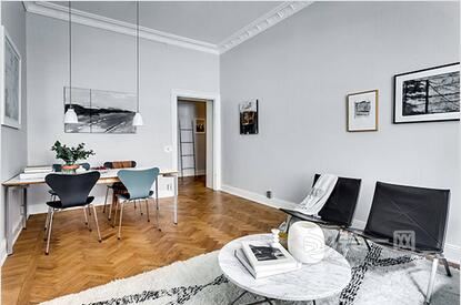 瑞典71平小户型公寓设计装修 还原生活的本来面貌