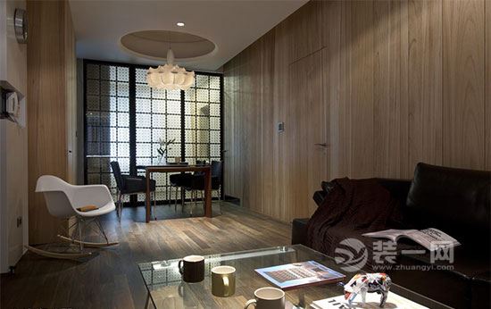 80平两居室空间设计 天津装修网现代简约风格效果图