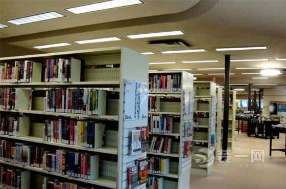 学校图书馆装修设计注意事项 图书馆书架如何选购