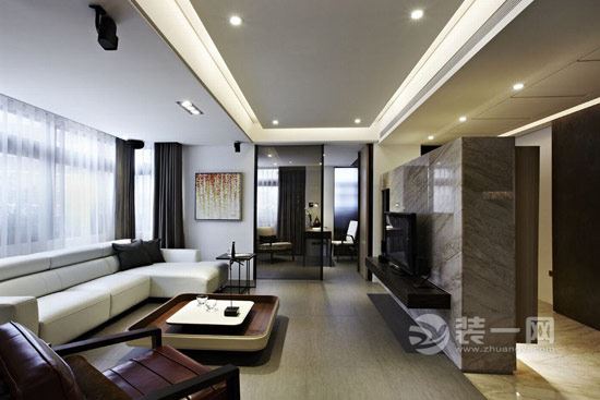 气派豪宅风范 北京装修公司现代简约风格装修效果图 