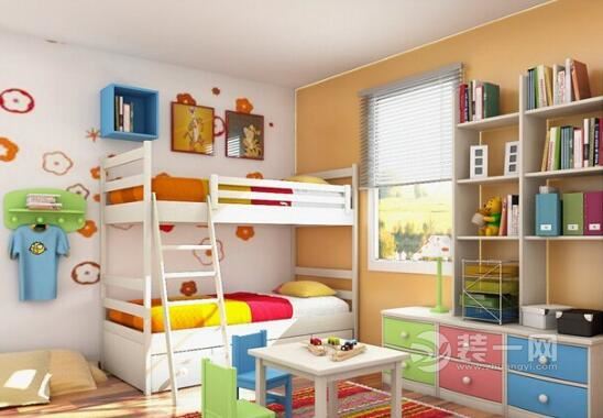 居家装修儿童书房装修设计效果图片