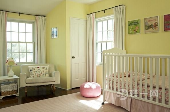 婴儿房绿色系列装修设计效果图