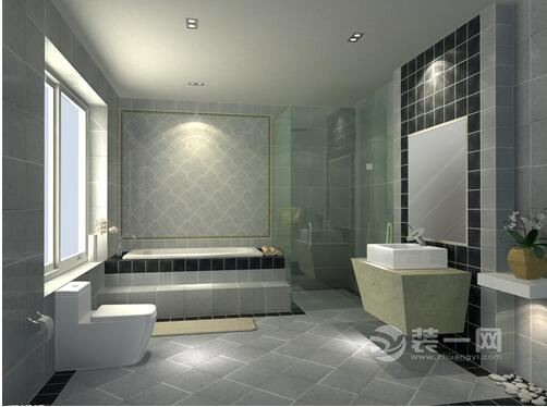 大户型简欧浴室设计装修效果图
