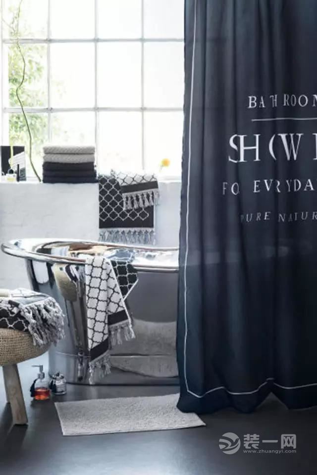 你家浴帘装对了吗? 这才是卫浴间最亮眼的浴帘风景