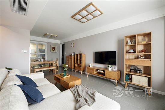 90平复式公寓设计 上海装修公司日式风格装修效果图
