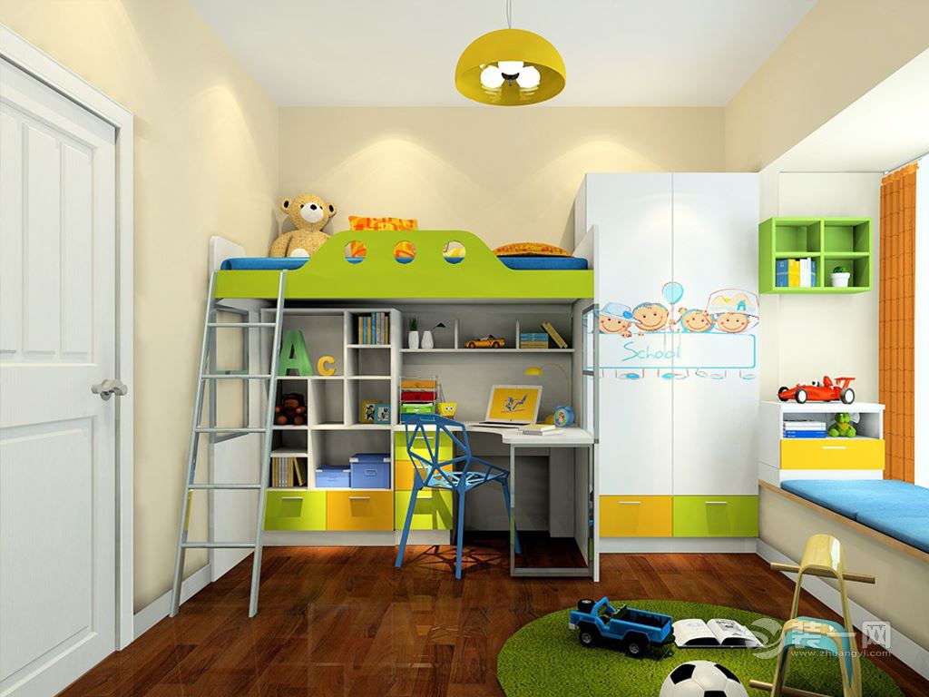 儿童房设计与装修图