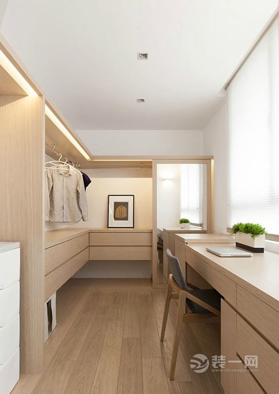 三口之家设计 绵阳装修公司muji风格两居室装修效果图 