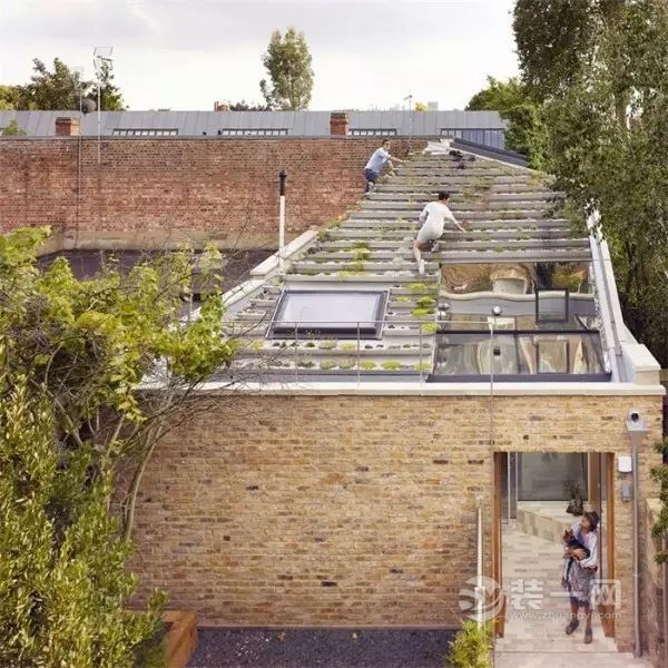 伦敦屋顶花园住宅装修效果图