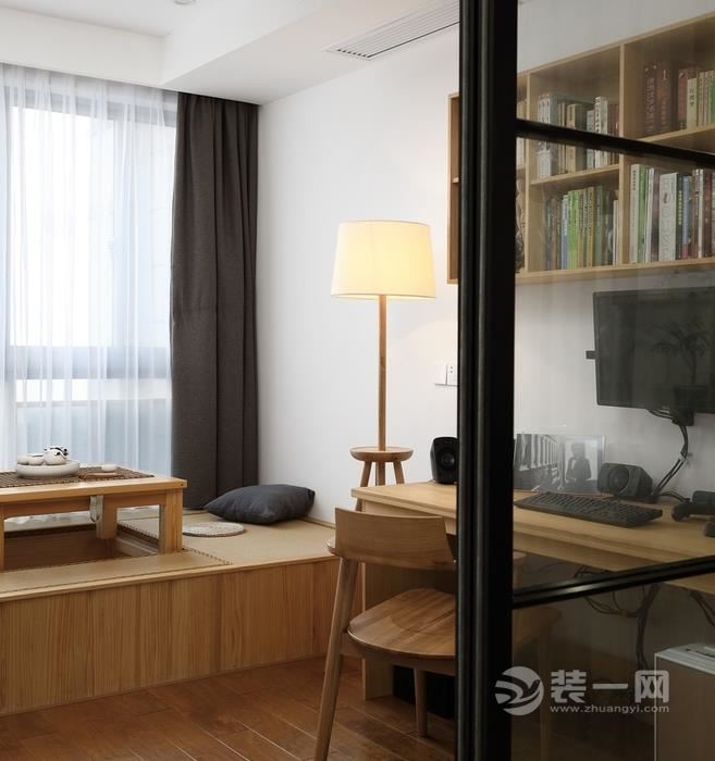 140平米三室两厅装修效果图，简约日式风格装修效果图