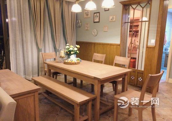 文艺范儿十足的家 北京装修公司原木风格装修效果图