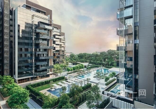 新加坡大气奢华美宅 打破规律的美景别墅开放式设计