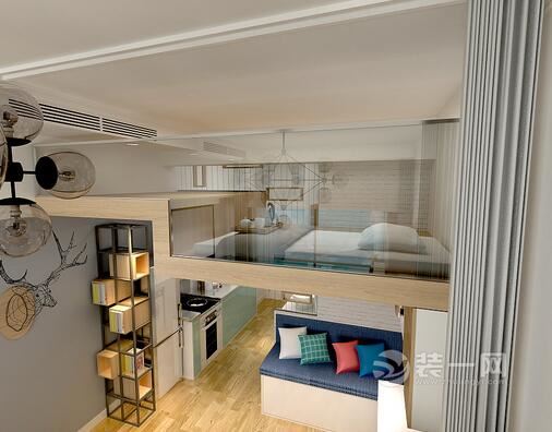 50平米小户型装修设计 二室变四室变身豪华青年公寓