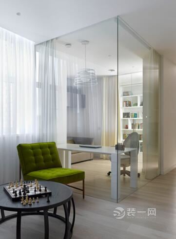 现代简约风格单身公寓设计装修效果图