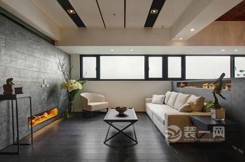 现代风格小户型客厅设计装修效果图
