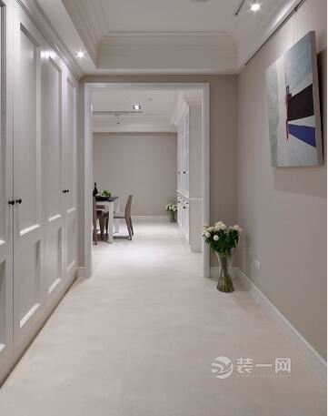 白色调装修效果图 秀山装修网120平米三室两厅案例