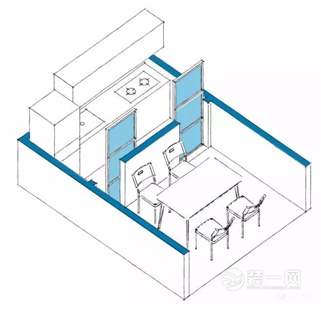 厨房多开一个门会怎样？